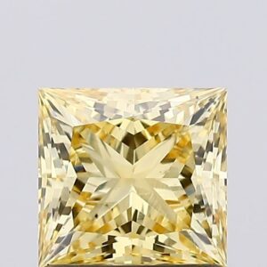 1.11 carat,  colour, VS2 clarity, Princess shape, Lab Grown Diamond.