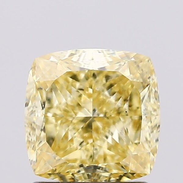 1.74 carat,  colour, VS2 clarity, Cushion shape, Lab Grown Diamond.