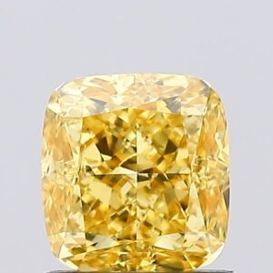 1.06 carat,  colour, SI1 clarity, Cushion shape, Lab Grown Diamond.