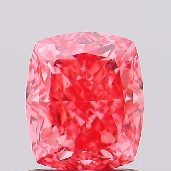 1.54 carat,  colour, VS1 clarity, Cushion shape, Lab Grown Diamond.