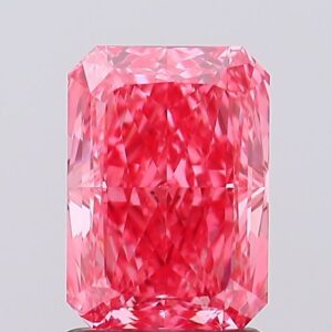 1.59 carat,  colour, VS1 clarity, Radiant shape, Lab Grown Diamond.