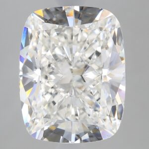 3.75 carat, G colour, VS2 clarity, Cushion shape, Lab Grown Diamond.