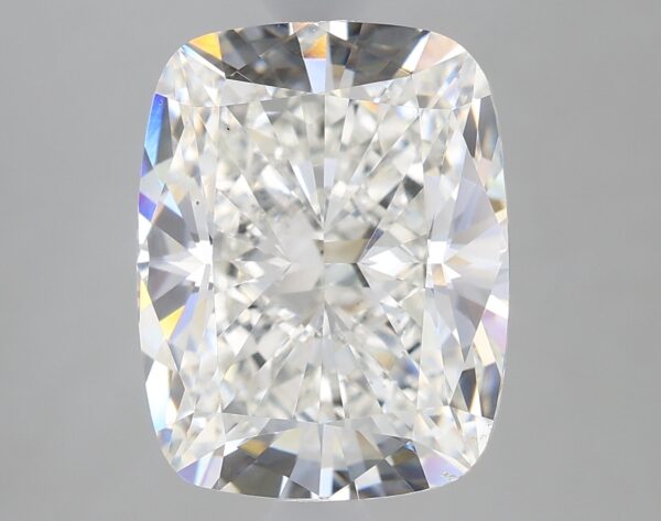 3.75 carat, G colour, VS2 clarity, Cushion shape, Lab Grown Diamond.