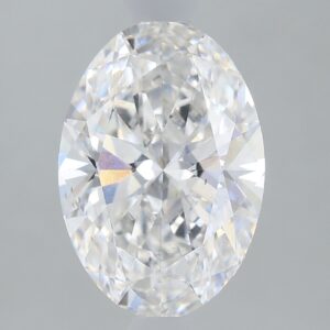 1.68 carat, F colour, VS2 clarity, Oval shape, Lab Grown Diamond.