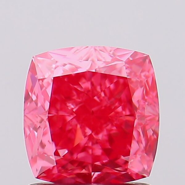 1.44 carat,  colour, VVS2 clarity, Cushion shape, Lab Grown Diamond.