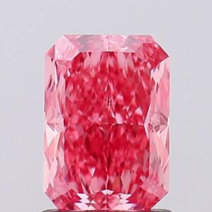 1.28 carat,  colour, VVS2 clarity, Radiant shape, Lab Grown Diamond.