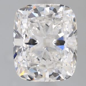1.67 carat, E colour, VS1 clarity, Cushion shape, Lab Grown Diamond.