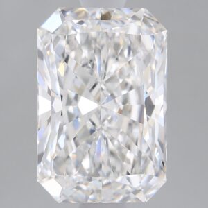 1.69 carat, E colour, VVS2 clarity, Radiant shape, Lab Grown Diamond.