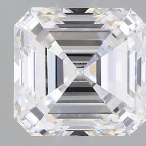 1.96 carat, E colour, VS1 clarity, Asscher shape, Lab Grown Diamond.