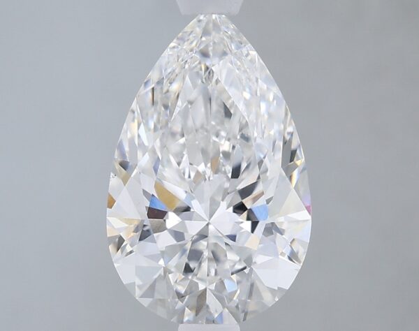 1.64 carat, E colour, VS1 clarity, Pear shape, Lab Grown Diamond.
