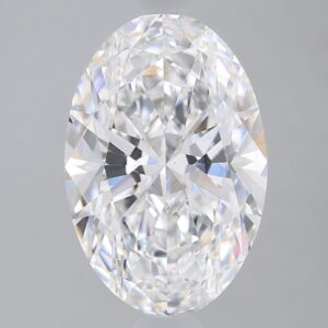 1.69 carat, D colour, VS1 clarity, Oval shape, Lab Grown Diamond.