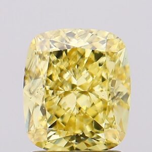 2.1 carat,  colour, VS2 clarity, Cushion shape, Lab Grown Diamond.