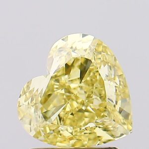 1.72 carat,  colour, VS1 clarity, Heart shape, Lab Grown Diamond.