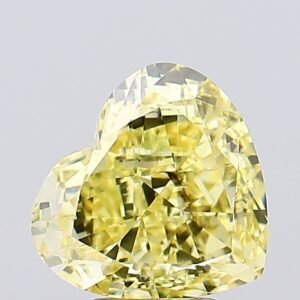 5.01 carat,  colour, SI1 clarity, Heart shape, Lab Grown Diamond.