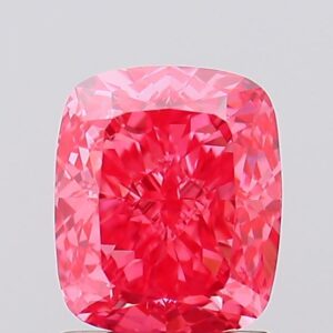 1.54 carat,  colour, VS2 clarity, Cushion shape, Lab Grown Diamond.