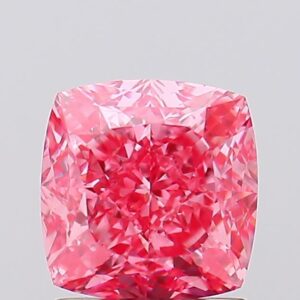 1.69 carat,  colour, VS1 clarity, Cushion shape, Lab Grown Diamond.