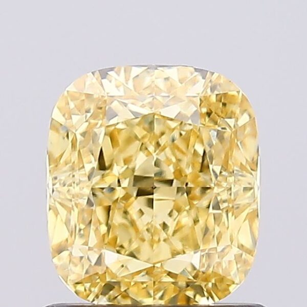 1.03 carat,  colour, VVS2 clarity, Cushion shape, Lab Grown Diamond.