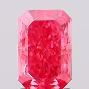 1.55 carat,  colour, VS1 clarity, Radiant shape, Lab Grown Diamond.