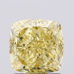 1.51 carat,  colour, VS2 clarity, Cushion shape, Lab Grown Diamond.
