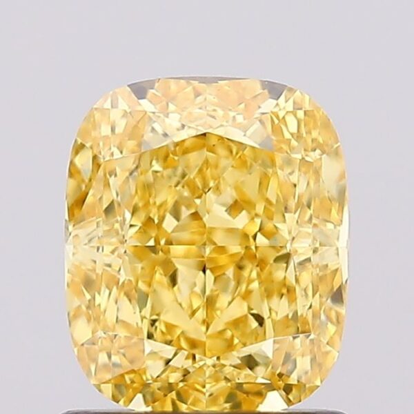 1.17 carat,  colour, VS1 clarity, Cushion shape, Lab Grown Diamond.