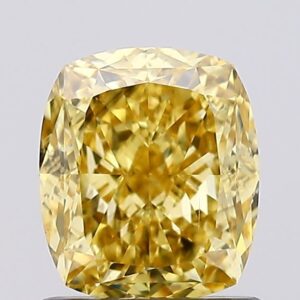 1.16 carat,  colour, VS2 clarity, Cushion shape, Lab Grown Diamond.