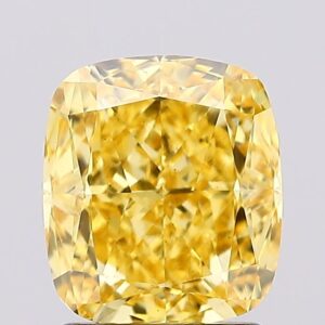 1.84 carat,  colour, VS1 clarity, Cushion shape, Lab Grown Diamond.