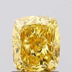 1.14 carat,  colour, VS1 clarity, Cushion shape, Lab Grown Diamond.