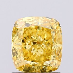 1.18 carat,  colour, VS1 clarity, Cushion shape, Lab Grown Diamond.