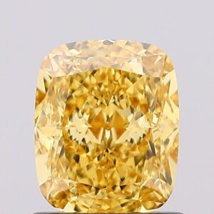 1.1 carat,  colour, VS1 clarity, Cushion shape, Lab Grown Diamond.