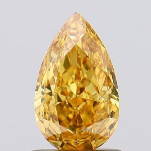1.01 carat,  colour, VS1 clarity, Pear shape, Lab Grown Diamond.
