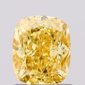 1.05 carat,  colour, VS1 clarity, Cushion shape, Lab Grown Diamond.