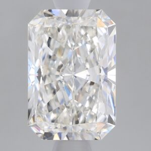 1.21 carat, G colour, VS2 clarity, Radiant shape, Lab Grown Diamond.