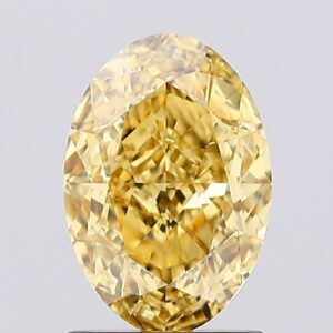 1.5 carat,  colour, VS2 clarity, Oval shape, Lab Grown Diamond.