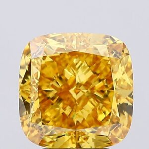 4.6 carat,  colour, SI1 clarity, Cushion shape, Lab Grown Diamond.