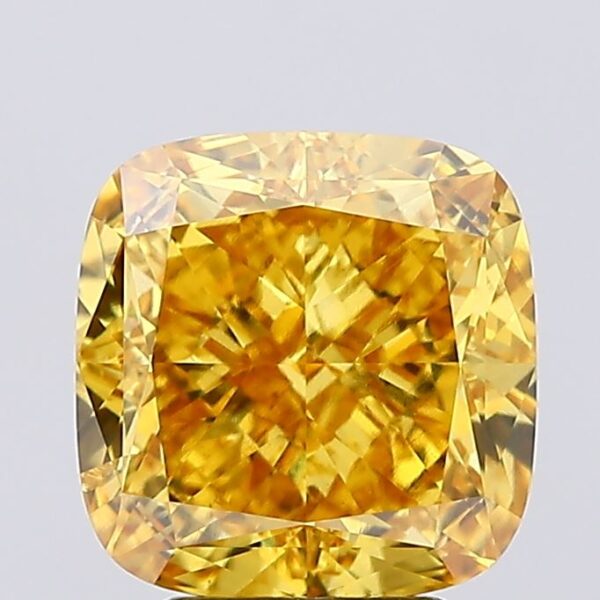 4.6 carat,  colour, SI1 clarity, Cushion shape, Lab Grown Diamond.