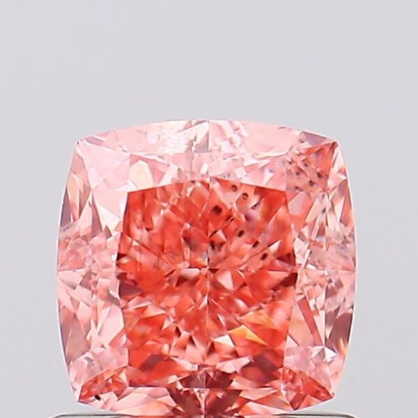 1.07 carat,  colour, VS2 clarity, Cushion shape, Lab Grown Diamond.