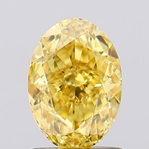 1.31 carat,  colour, VS2 clarity, Oval shape, Lab Grown Diamond.