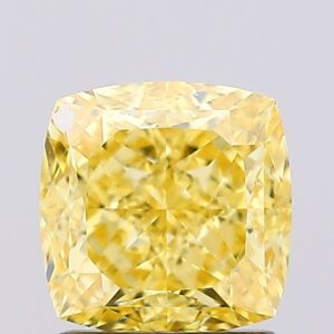1.71 carat,  colour, VS1 clarity, Cushion shape, Lab Grown Diamond.