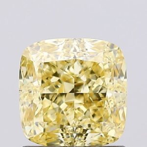 1.18 carat,  colour, VS1 clarity, Cushion shape, Lab Grown Diamond.
