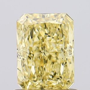 1.01 carat,  colour, VS2 clarity, Radiant shape, Lab Grown Diamond.