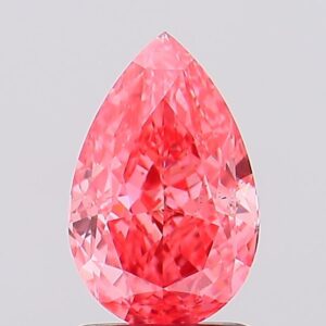1.74 carat,  colour, VS2 clarity, Pear shape, Lab Grown Diamond.