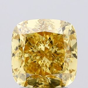 2.3 carat,  colour, VS2 clarity, Cushion shape, Lab Grown Diamond.