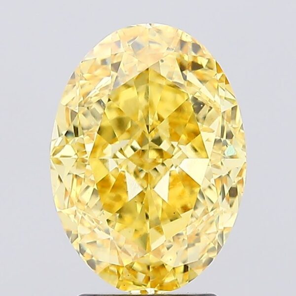 4.01 carat,  colour, VS2 clarity, Oval shape, Lab Grown Diamond.