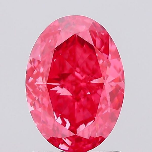 1.65 carat,  colour, VS2 clarity, Oval shape, Lab Grown Diamond.