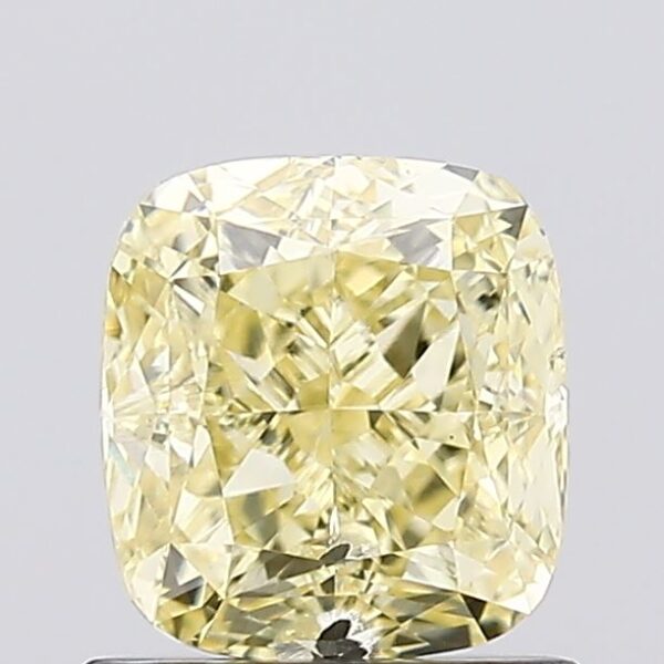 1.01 carat,  colour, SI2 clarity, Cushion shape, Lab Grown Diamond.