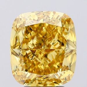 4.72 carat,  colour, VS2 clarity, Cushion shape, Lab Grown Diamond.