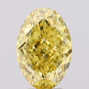 3.67 carat,  colour, VS2 clarity, Oval shape, Lab Grown Diamond.