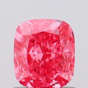 1.08 carat,  colour, VS1 clarity, Cushion shape, Lab Grown Diamond.