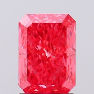 1.55 carat,  colour, VVS2 clarity, Radiant shape, Lab Grown Diamond.