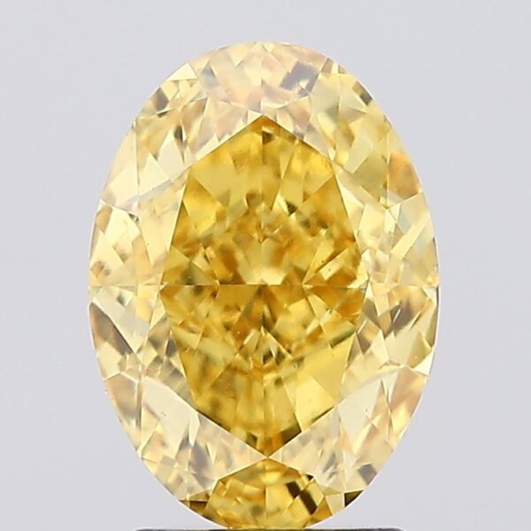 2.67 carat,  colour, VS1 clarity, Oval shape, Lab Grown Diamond.